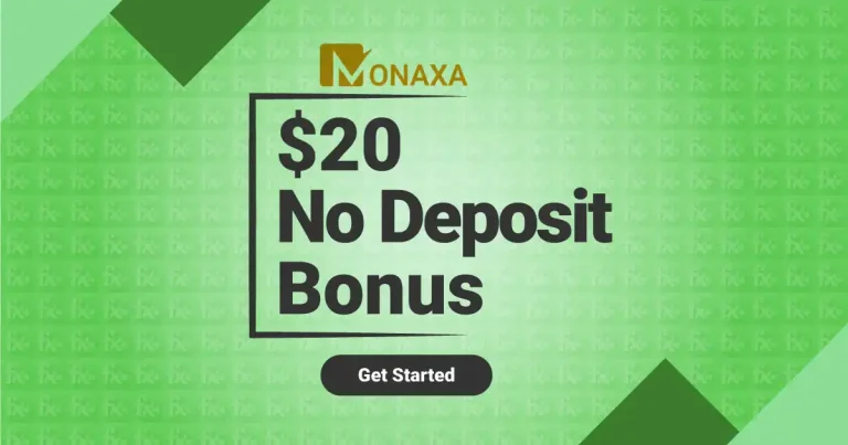 Monaxa presents a $20 Forex No Deposit Bonus Offer
