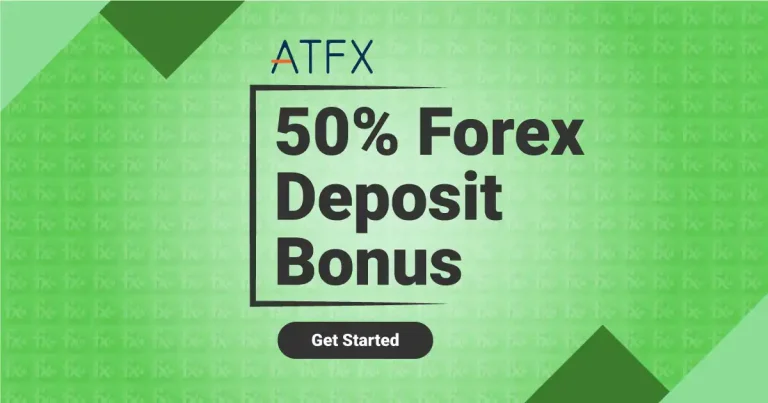 ATFX is offering a 50% Deposit Bonus Promotion