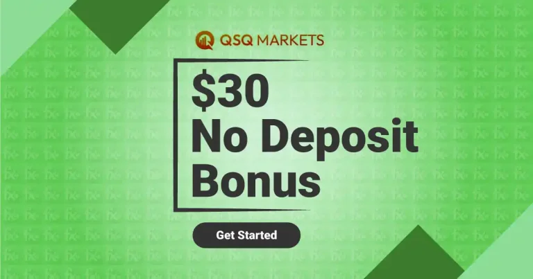 QSQ Markets at $30 Forex No Deposit Trading Bonus
