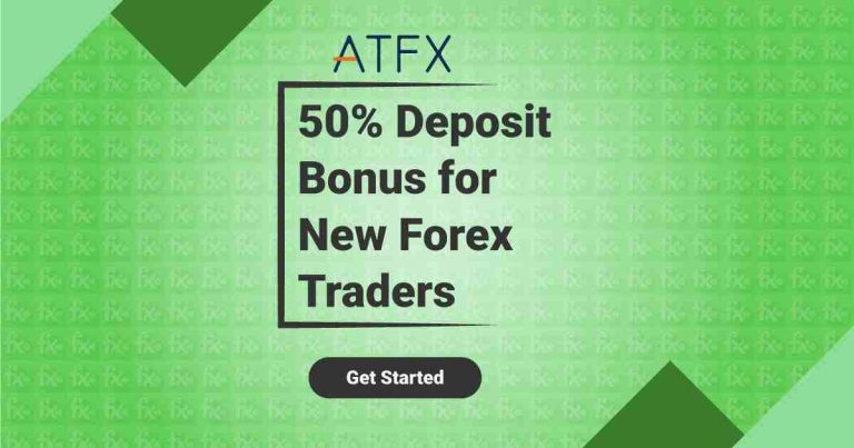 ATFX offering a 50% Deposit Bonus for New Forex Traders