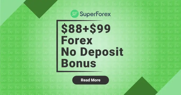 Special Forex No-Deposit Bonus of $88 from SuperForex
