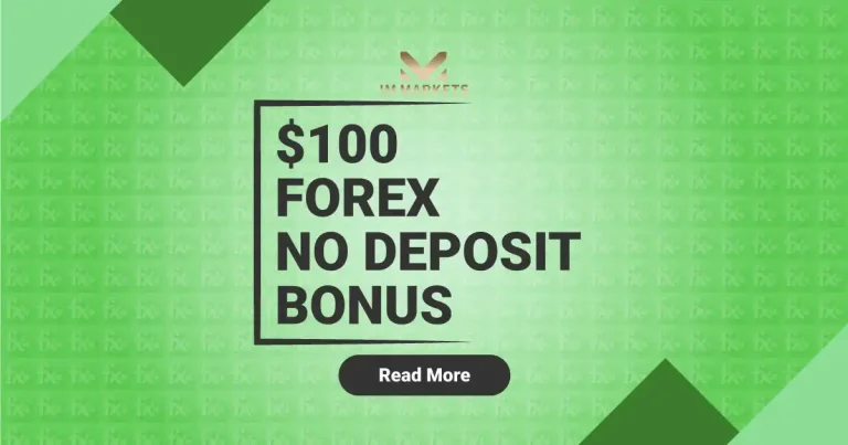 IM Markets is currently offering a $100 No-Deposit Bonus