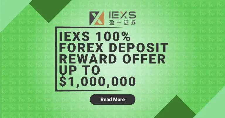 IEXS 100% Forex Deposit Reward Offer up to $1,000,000