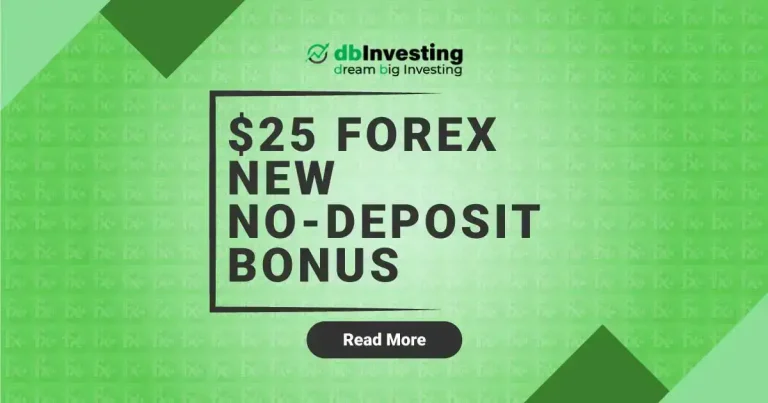 DB Investing $25 No Deposit Bonus in Forex without Any Risk