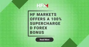 HF Markets offers a 100% Supercharged Forex Bonus