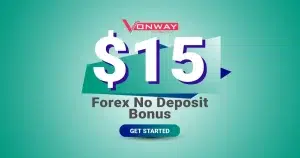 Vonway Forex Offering a $15 Free Reward to New Traders