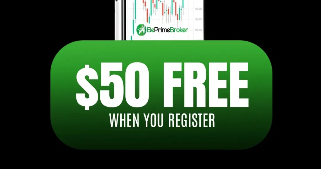 BePrimeBroker $50 Free Forex Welcome Bonus for New Traders