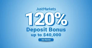 120% Deposit Bonus with JustMarkets Grab Your Extra Fund