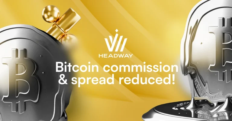Lower Bitcoin Trading Commissions by 65% with Headway