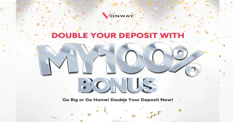 Vonway Forex Promotes MY100% Deposit Bonus for Traders