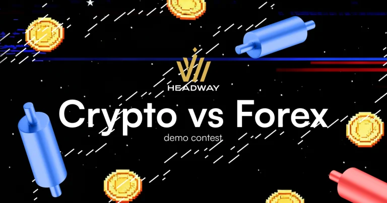 Headway New Crypto vs Forex Demo Contest offers