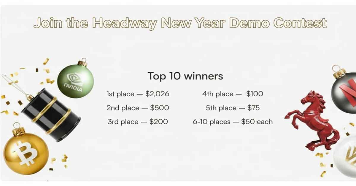 Sign Up for the Headway New Year Forex Demo Contest