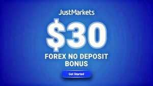 JustMarkets $30 Welcome Bonus Claim Free Trading Credit