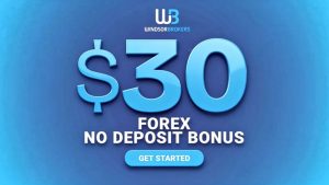 Claim the $30 No Deposit Bonus from Windsor Brokers