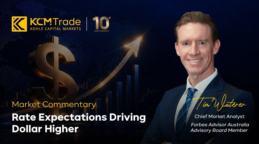 KCM Trade Tim Waterer Commentary on Dollar Gains