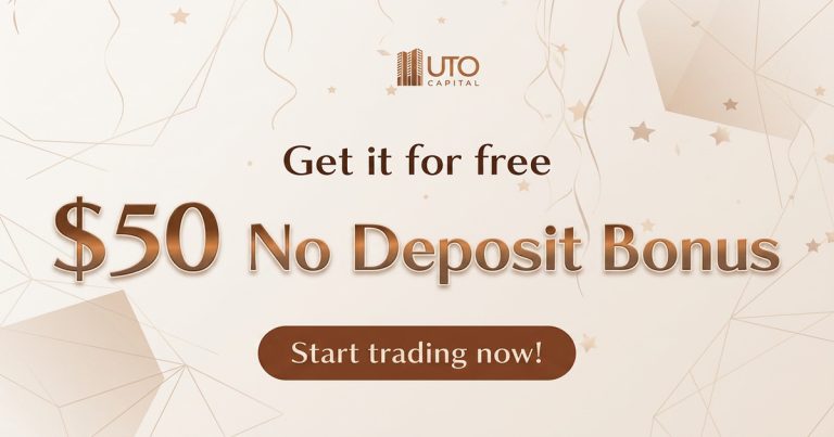 UTO Capital $50 Welcome Forex No Deposit Bonus for Traders